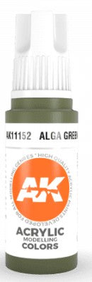 Black Forest® Hobby Supply Co AK Interactive 11152 Alga Green 3G Acrylic Paint 17ml Bottle — Glues, Paints, Tools > AK