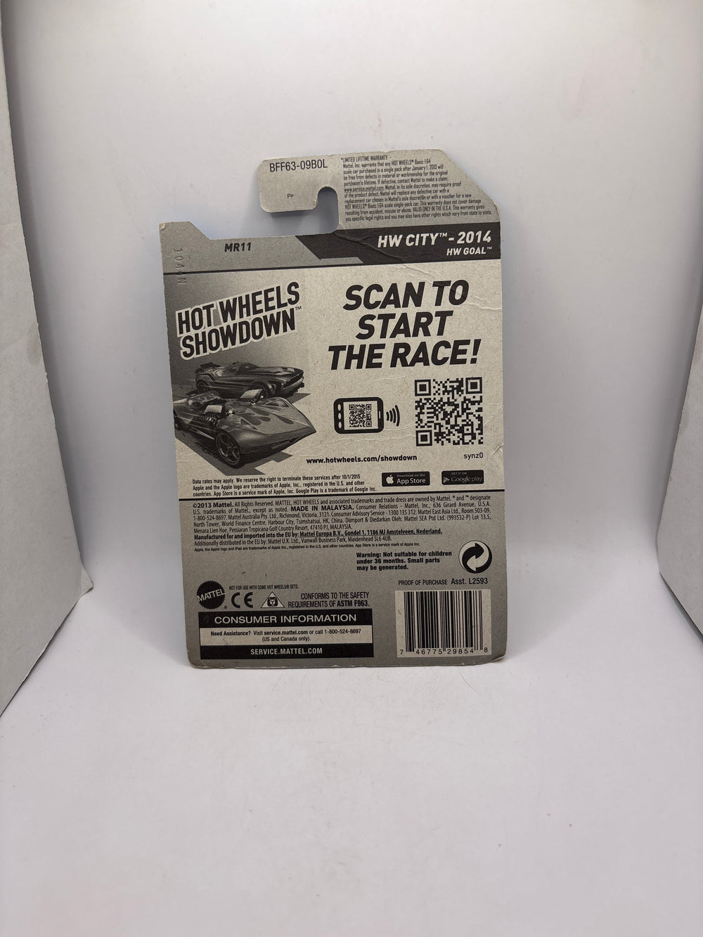 S and E Hobbies and Collectables Hot Wheels MR11 Diecast gray