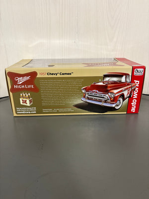 S and E Hobbies and Collectables Auto World 1957 Chevy Cameo Diecast