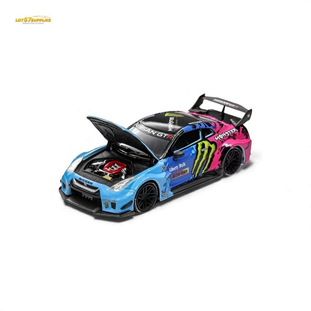 (Pre-Order) Demon King Auto GT-R R35 LBWK Monster Livery 1:64