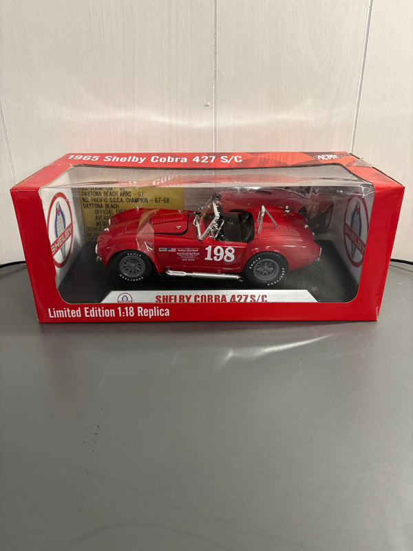 S and E Hobbies and Collectables Acme 1965 Shelby Cobra 427 S/C Diecast
