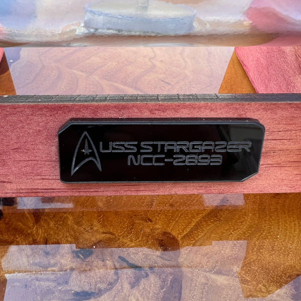 CCHobbyFun Star Trek USS Stargazer NCC-2893 in a Bottle