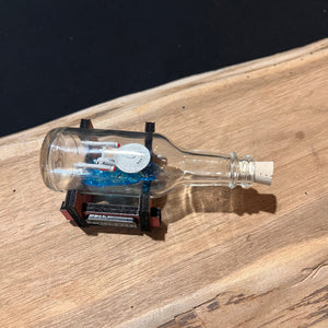 CCHobbyFun Star Trek USS Enterprise NCC-1701 in a Shot Bottle