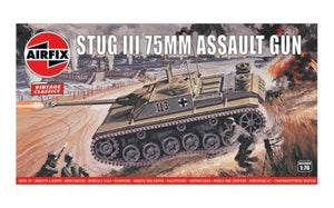 Airfix 1306 1/76 StuG III Tank w/75mm Assault Gun