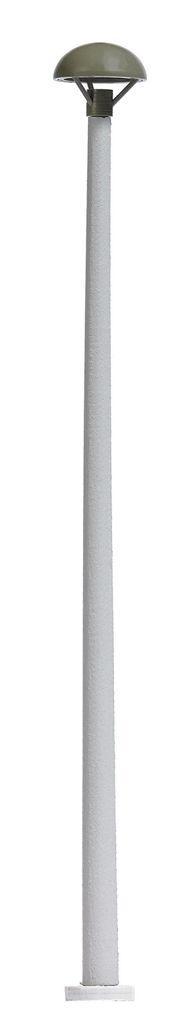 Black Forest® Hobby Supply Co Busch 4113 HO Scale Mushroom-Top Platform Light with Concrete Mast -- Yellow — HO Scale