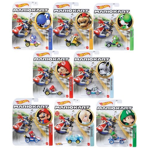 Mario Kart Hot Wheels 2025 Mix 5 - Echo Six Hobbies