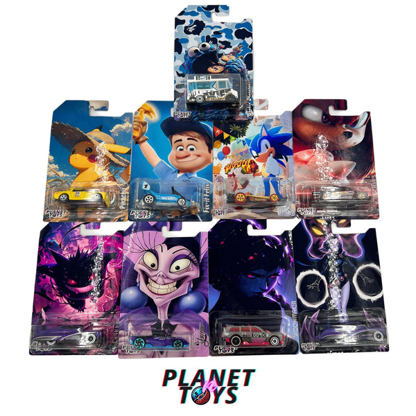 Planet N Toys Diecast 1:64 Character Basic Cars