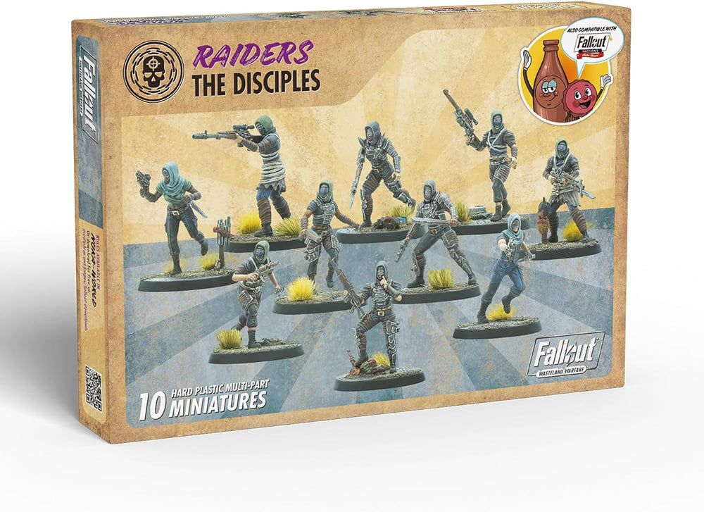 Little Shop of Magic Fallout: Wasteland Warfare - Raiders - the Disciples — Miniatures