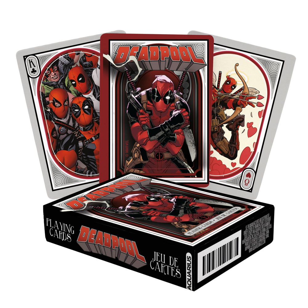 Little Shop of Magic Aquarius: Nouveau Playing Cards - Marvel - Deadpool — Board Game