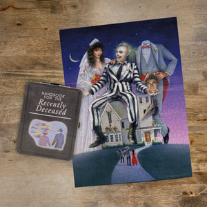 Little Shop of Magic Aquarius Puzzles: Beetlejuice 500 Piece Jigsaw Puzzle & Fun Box Set