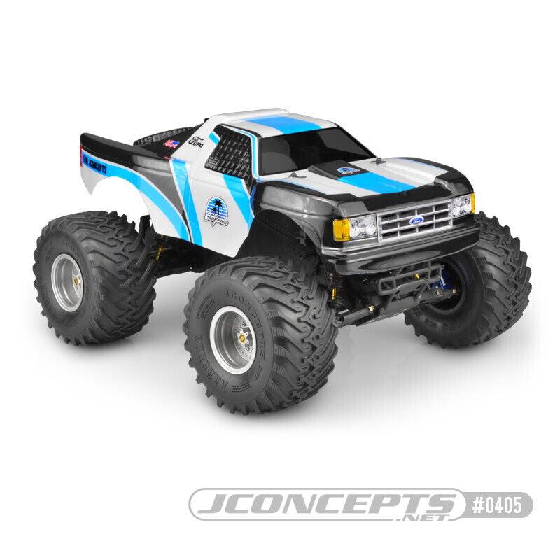 JConcepts 0405 1989 Ford F-150 "California" Traxxas Stampede CLEAR Body