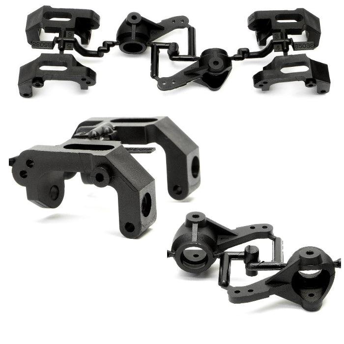 HPI Racing 85038 Front Upright Set 8 Degree/10 Degree NItro 3 Drift Nitro RS4 3