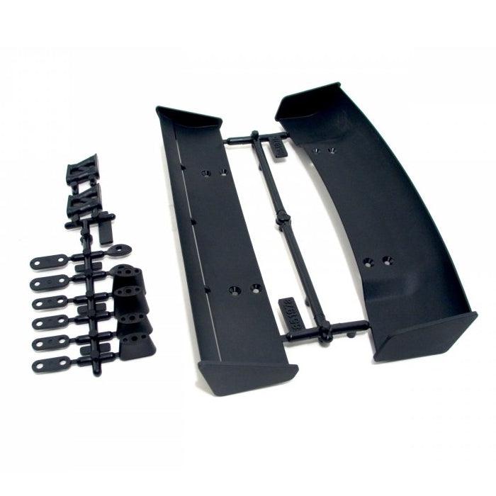 HPI Racing 85197 1/10 Molded Wing Set Black (2) Discount Tire / E10 Ford Mustang