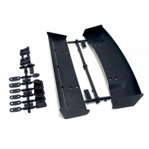 HPI Racing 85197 1/10 Molded Wing Set Black (2) Discount Tire / E10 Ford Mustang