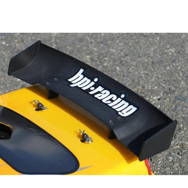 HPI Racing 85197 1/10 Molded Wing Set Black (2) Discount Tire / E10 Ford Mustang