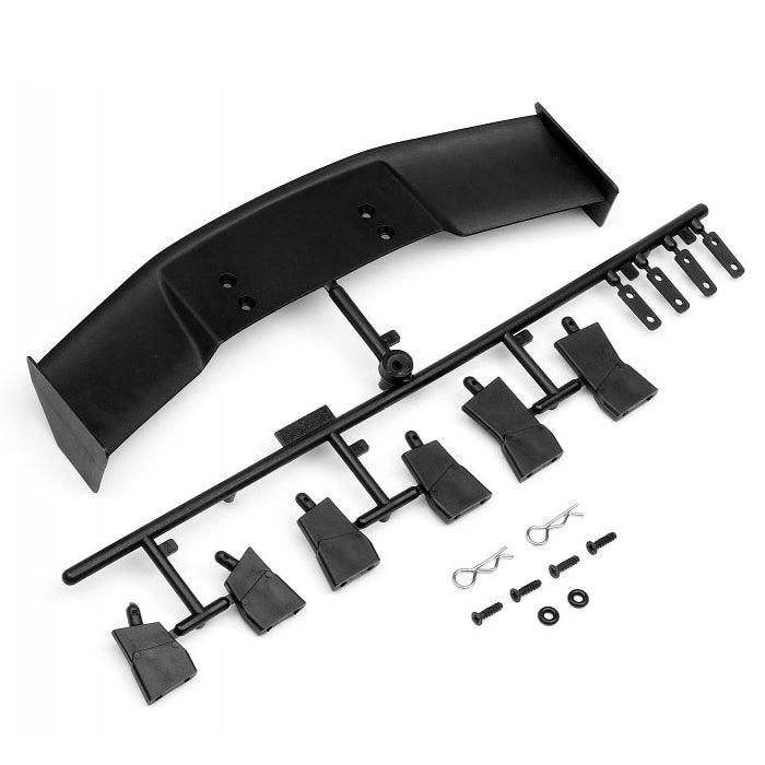 HPI Racing 85288 1/10 GT Wing Set Type D Black RTR Sprint 2 / E10 Drift Nitro 3