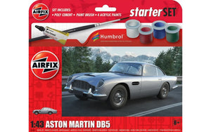 Airfix 55011 1/43 Aston Martin DB5 Small Starter Set w/paint & glue