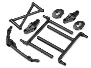 HPI Racing 85417 Body Mount Set (Front/Rear) Baja 5T Super 5SC Flux Baja 5SC