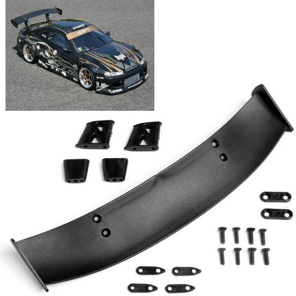HPI Racing 85612 GT Wing Set Type C 10th Scale Black RTR Sprint 2 / E10
