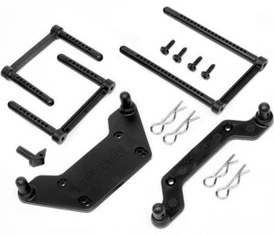 HPI Racing 85633 Body Mount Set 89x287mm RTR Wheely King 4x4 / Rock Crawler
