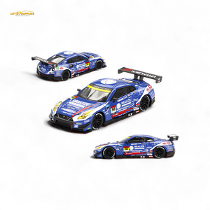 Mini-GT Nissan GT-R Nismo GT3 #56 "REALIZE MECHANIC CHALLENGE GT-R" 2023 SUPER GT SERIES #859 1:64