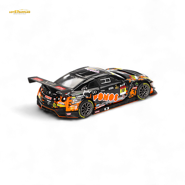 Mini-GT Nissan GT-R Nismo GT3 #10 "PONOS GAINER GT-R" 2023 SUPER GT SERIES #860 1:64