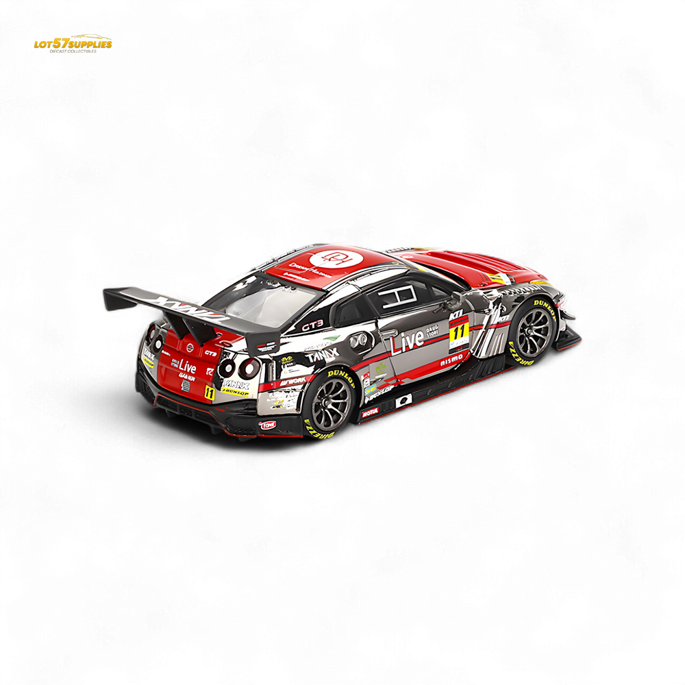 Mini-GT Nissan GT-R NISMO GT3 #11 "GAINER TANAX GT-R" GAINER 2023 SUPER GT SERIES #861 1:64