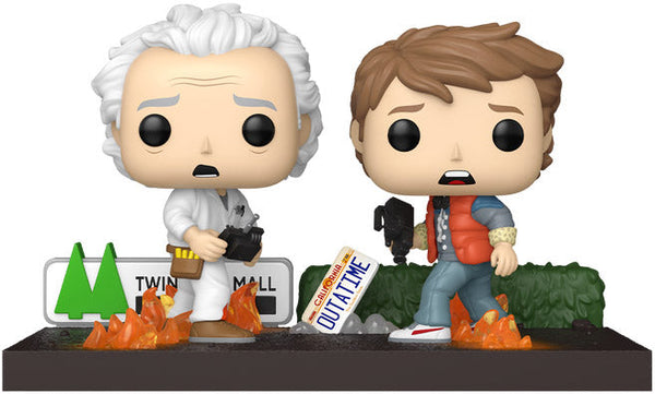 Funko POP! Moment: Back to the Future Doc & Marty at Twin Pines Mall [PRE-ORDER: Distributor delayed delivery until October 2025!]