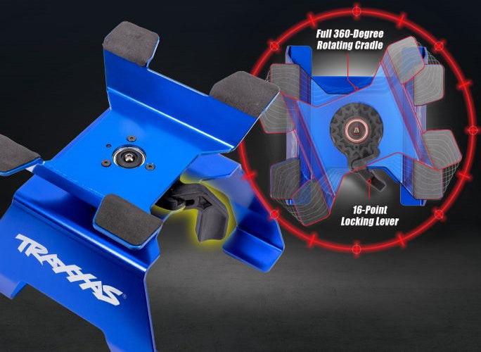 PowerHobby Traxxas 8796-BLUE RC Car/Truck Stand (Blue) For 1/8 & 1/10 RC