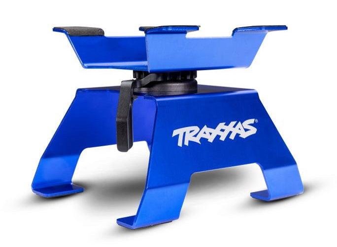 PowerHobby Traxxas 8796-BLUE RC Car/Truck Stand (Blue) For 1/8 & 1/10 RC