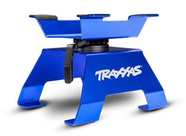 PowerHobby Traxxas 8796-BLUE RC Car/Truck Stand (Blue) For 1/8 & 1/10 RC