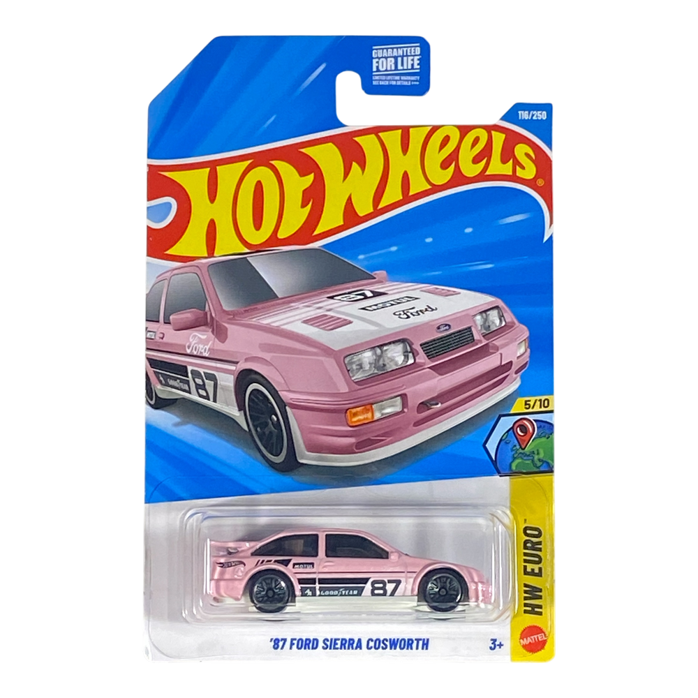 Collectors World Toys Hot Wheels '87 Ford Sierra Cosworth | Euro Series 5/10