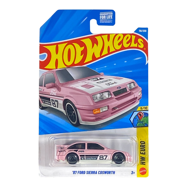 Collectors World Toys Hot Wheels '87 Ford Sierra Cosworth | Euro Series 5/10