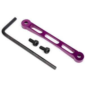 HPI 88015 Strut Tower Bar Set Purple E-10 Ford Mustang / Drift / Discount Tire