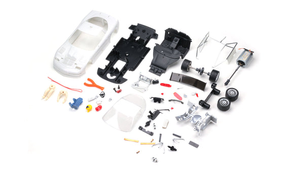 Fly 88306 Chevy Corvette C5R White Kit 1/32 Slot Car for Revoslot Scalextric