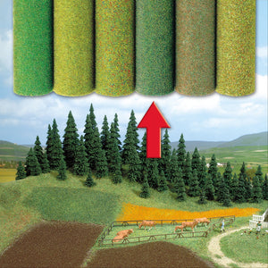 Busch 7223 All Scale Large Grass Mat, Colored Shadows, 100 x 80 cm