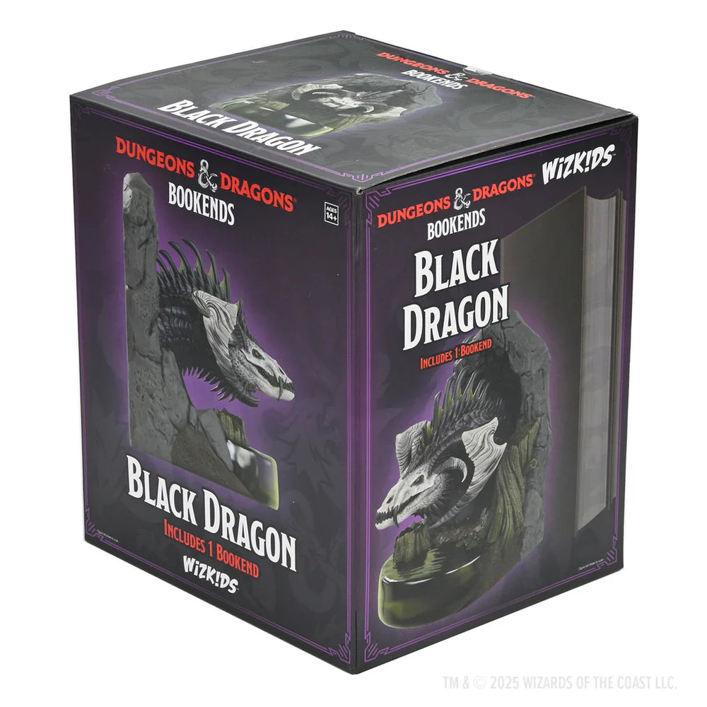 Little Shop of Magic D&D Bookends: Black Dragon — RPG