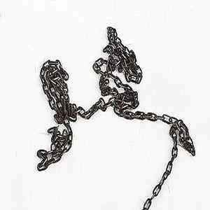 A-Line 29221 - Blackened Brass Chain 12", 15 Links per inch