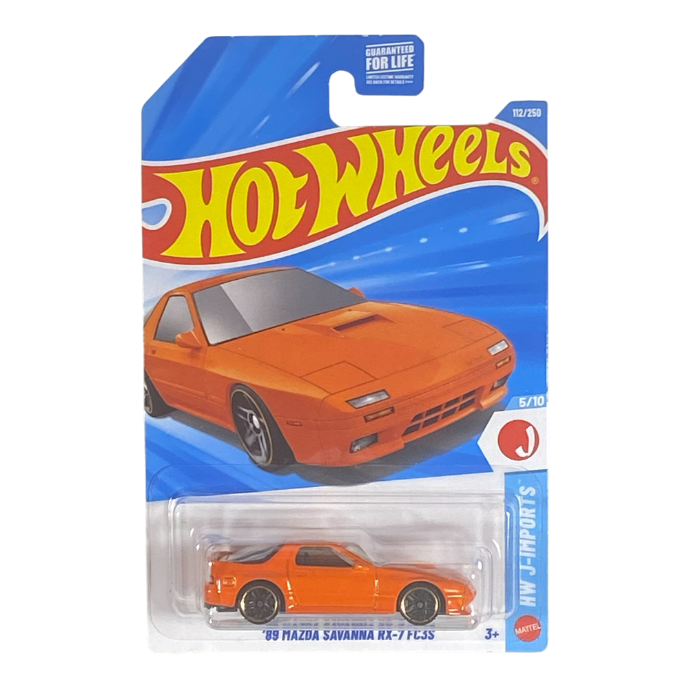 Collectors World Toys Hot Wheels '89 Mazda Savanna RX-7 FC3S | J-Imports Series 5/10