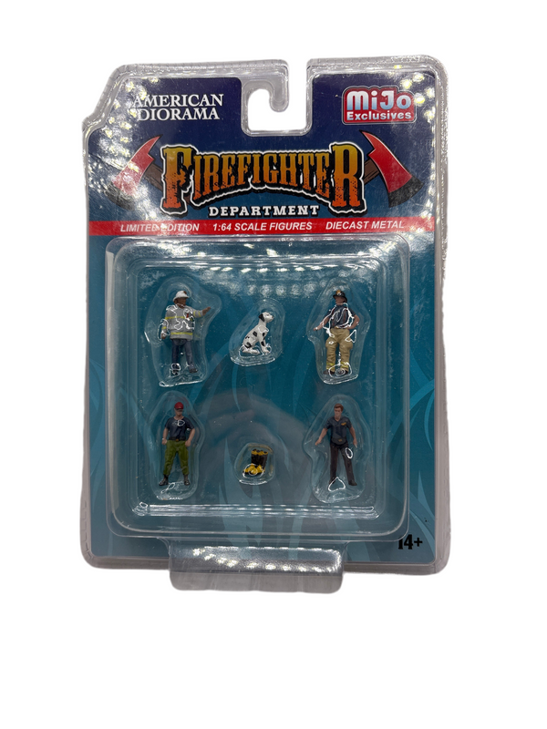 American Diorama Firefighter Department Diecast - Echo Six Hobbies