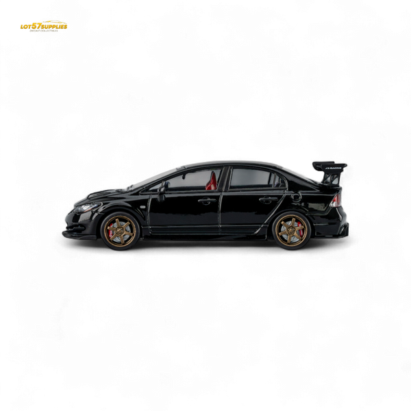 (Pre-Order) Microturbo FD2 J'S Racing Metallic Black 1:64