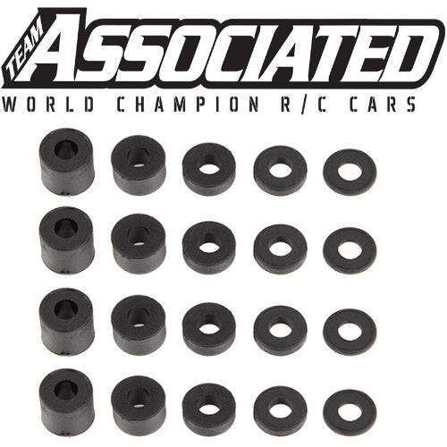 Associated 42260 Spacer Set 3x7mm plastic