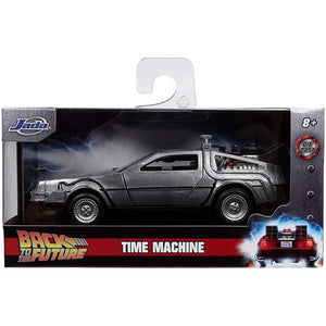 Jada Back to the Future die-cast 1:32 scale "Hollywood Rides" DeLorean Time Machine — Die-cast Model Cars