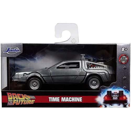 Jada Back to the Future die-cast 1:32 scale "Hollywood Rides" DeLorean Time Machine — Die-cast Model Cars