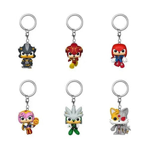 Funko Pop! Justice League x Sonic the Hedgehog Pocket Key Chain