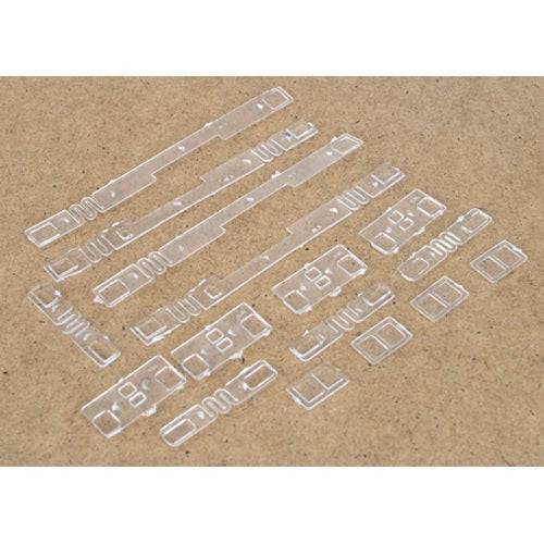 Athearn ATH53609 HO Scale Window Set Wide Vision Caboose Set (2)