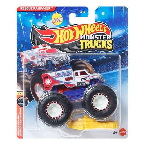 ToyShnip Hot Wheels Monster Trucks 1:64 Scale Vehicle 2026 - Select Vehicle(s) (5393) — Action Figure