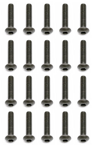 Associated 25187 3x14mm Button Head Hex Screw (20) RC8 ProLite MGT TC5 RC10B5