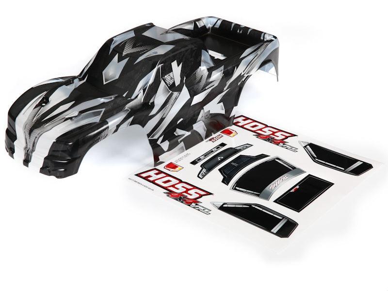 PowerHobby Traxxas 9011X ProGraphix Partial-Painted Hoss 4X4 VXL Body w/ decal sheet