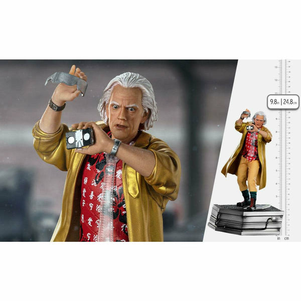 Iron Studios Back to the Future Part II Doc Brown 1:10 Scale Statue - Echo Six Hobbies